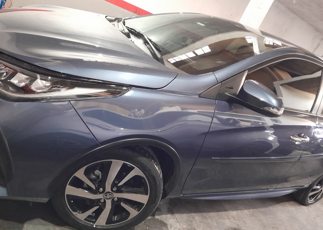 Reparación y pintura de guardabarros